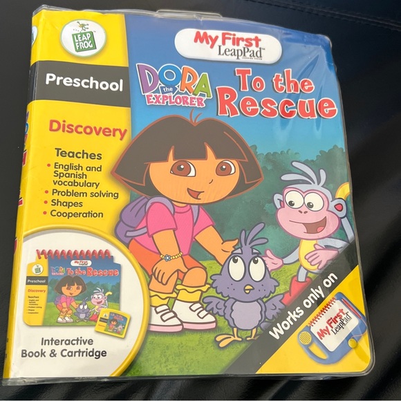 Dora the explorer to the rescue My first leappad book and cartridge - Picture 1 of 2